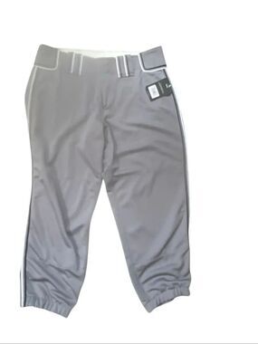 UNDER ARMOUR GRAY BASEBALL PANTS SIZE 34 LOOSE (22” Inseam)